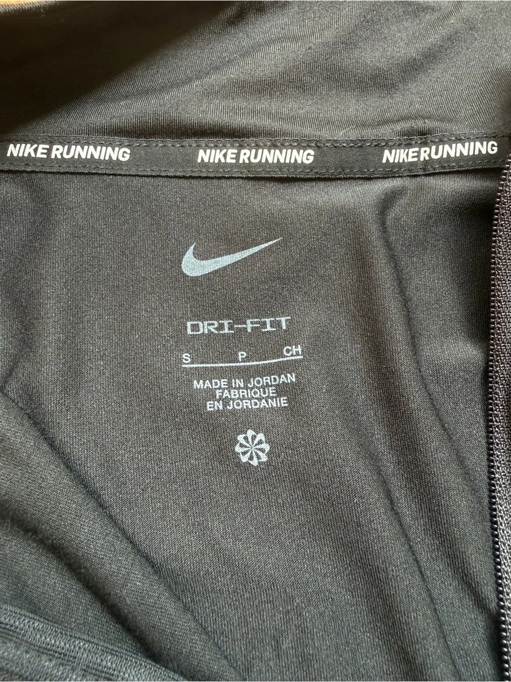 Nike Black Long-Sleeve Half-Zip Performance Top